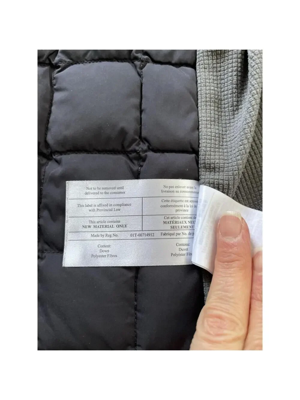 Arc'teryx Rico Shacket Down Quilted Lightweight Puffer Jacket Mens L Black EUC